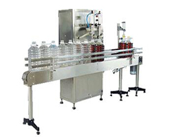 白酒、大桶水半自動(dòng)灌裝線