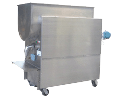 臥式攪拌醬類電動灌裝機