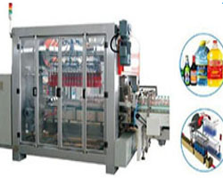 原來(lái)用起來(lái)更溜的食用油跌落式裝箱機(jī)在這里啊